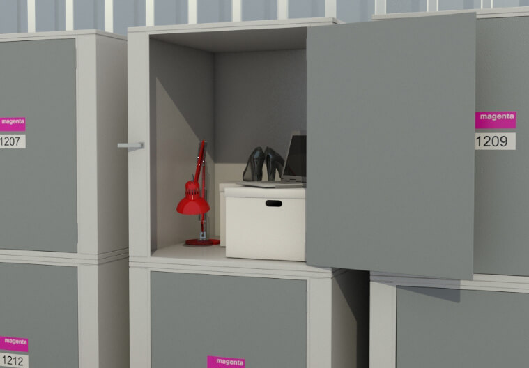 25 sq ft Locker storage unit